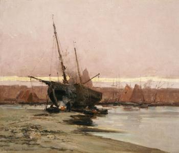 Ioannis Altamouras : Boat at the beach